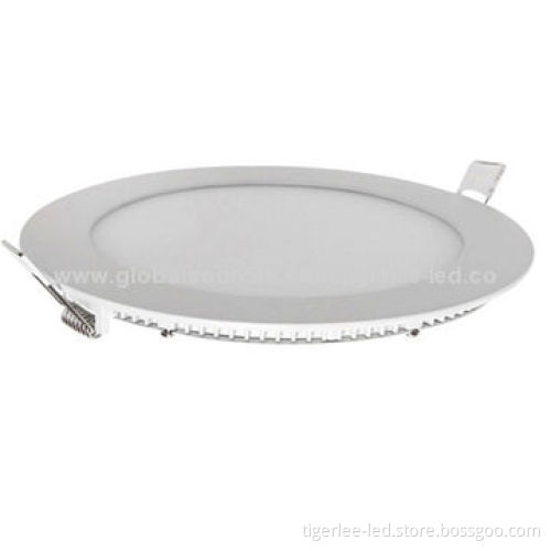Slim LED recessed ceiling light with SMD chip, 100-240V AC, >80 CRI, 3 years warranty